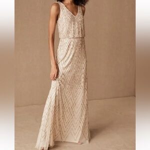 Anthropologie BHLDN Blaise Dress Size 2